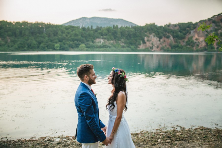 Φωτογραφίες γάμου στη Λίμνη Ζηρού Πρέβεζας