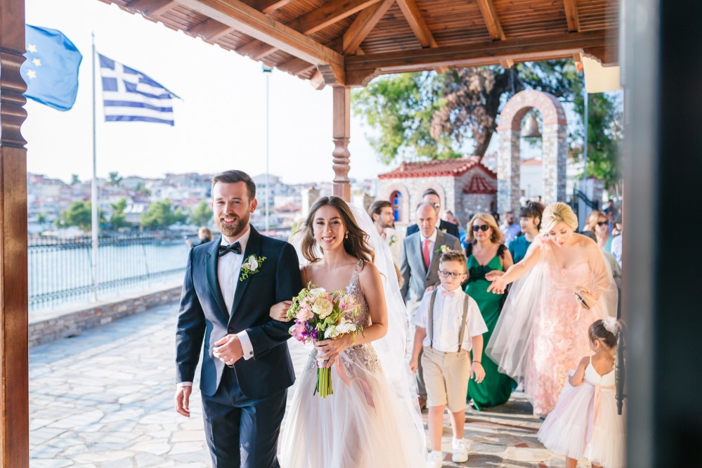 Φωτογράφιση γάμου στη Βίλα Γαλήνη - Porto Carras