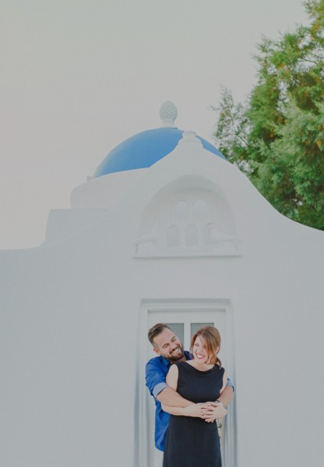 Greece  Mykonos pre-wedding photoshoot